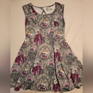 Disney Villains Mini Dress sz L EUC